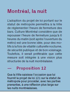 Culture Montreal night slide